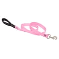 thumbnail image 1 of Correa para perro LupinePet de 2,5 cm de ancho, rosa, 1,8 m, asa acolchada, 1 of 3