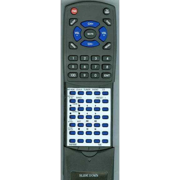 Replacement Remote for TEAC 9A09763000, RT9A09763000, UR420, RVS2100, AG790A, AG790, UR-420