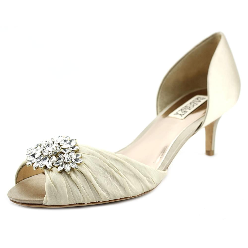 Badgley Mischka - Badgley Mischka Caitlin Women Peep-Toe ...