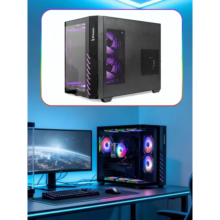 EVOUNIC Gaming PC Computer Desktop,i7 11th GEN Gaming PC! NVIDIA