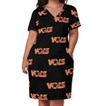 thumbnail image 2 of Vestido de noche de la Universidad de Tennessee 60 para mujer, ropa para colgar con bolsillos, tendencia, 2 of 6