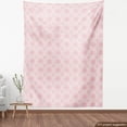 thumbnail image 4 of Ambesonne Pastel Fabric by the Yard Upholstery, Traditional Mosaic Pattern, 5 Yards, Pale Pink White, 4 of 5