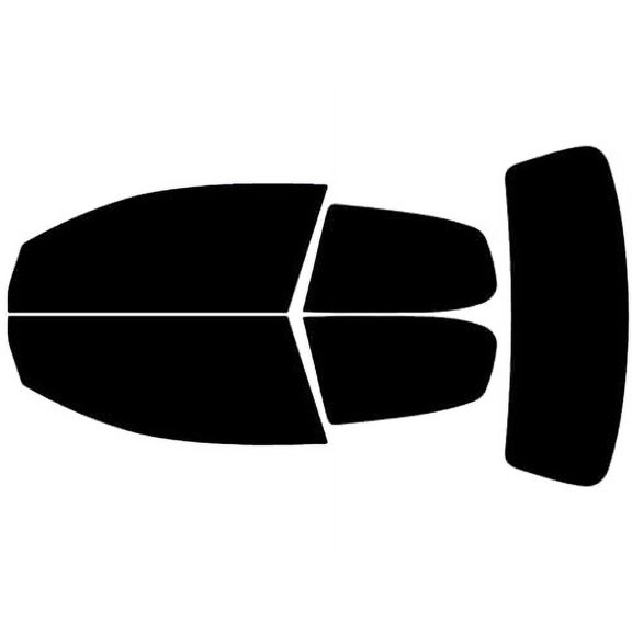 Avery Dennison NR Nano Ceramic IR Window Tint Kit Compatible with Volkswagen GTI 2006-2009 (2 Door)