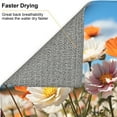 thumbnail image 6 of Honeii Vibrant Field Of Blossoms for Dish Drying Mat for Kitchen Counter, Non-slip Rubber Backed, Hide Stain Kitchen Super Absorbent Draining Mat, Dish Rack Pad, 6 of 8