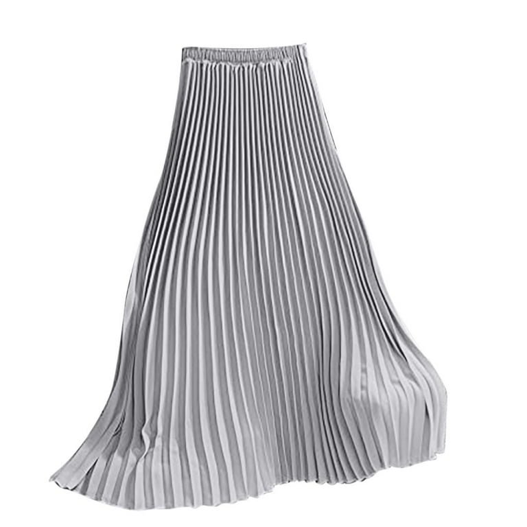 Fulijie Long Skirts For Women,Womens Long Skirts Elastic