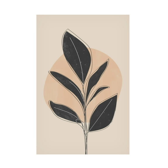 Trademark Fine Art Melloi Art Prints N2 Canvas Wall Art