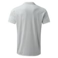 thumbnail image 5 of Caqnni Mens Striped Golf Shirt Moisture Wicking Quick-Dry Sports Polo Shirts(Grey,3XL), 5 of 5
