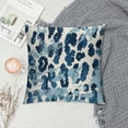 thumbnail image 2 of Shiartex  Turquoise and Blue Leopard Sofa Pillow Cover Leopard Print Animal Cheetah Throw Pillow Cover Decorative Farmhouse  Pillow for Bedroom Sofa Couch  White, 2 of 5