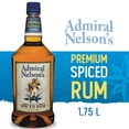 thumbnail image 2 of Admiral Nelson's Spiced Rum, 1.75 L PET Bottle, 35.0% ABV, 2 of 11