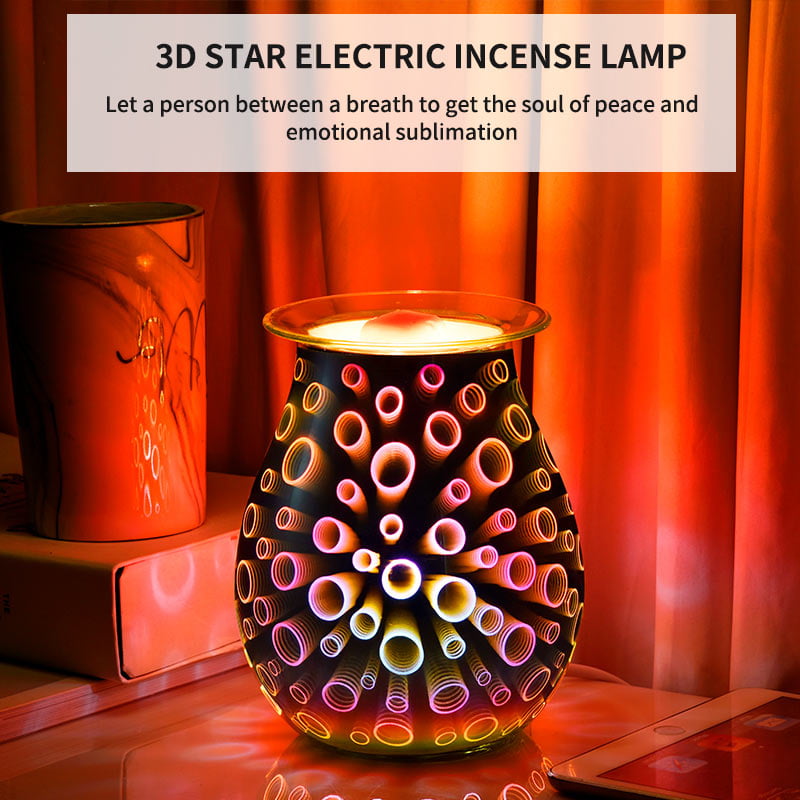 Desire Aroma Electric Wax Melt Burner Touch Lamp Night Light Tart Wax Warmer 