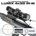 thumbnail image 5 of Killer Instinct Burner 415 Crossbow Bow Archery Pro Package with 3 Bolts, Gray, 5 of 6