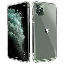 Phone Case for iPhone 11 Pro 5.8 inch (2019), Clear Reinforced Corners TPU Bumper, Thin Soft & HD Clear Anti-Scratch Shockproof & Dropproof Protective Cover for iPhone 11 Pro