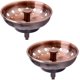 thumbnail image 1 of Copper Kitchen Sink Strainer Basket, 2 Pcs Stainless Steel Antique Copper Sink Drain Strainer and Sink Stopper for Standard 3-1/2 inch Sink Drain, with Metal Center Knob and Rubber Drain Stopper, 1 of 5