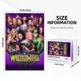 thumbnail image 4 of Wres-Tler W-W,E Jigsaw Puzzles Cartoon Jigsaw Puzzle for Home Office Decor Funny Puzzle for Family Friends Gifts, 4 of 8