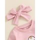 thumbnail image 5 of Traje de Halloween para niña recién nacida, sudadera con bordado de fantasma, mono, suéter de gran tamaño, diadema, ropa de otoño, 5 of 7