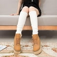 thumbnail image 2 of 's Leg Warmer Crochet Leggings Dance Boot Socks White, 2 of 8