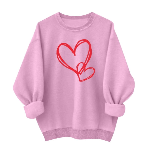 Camiseta de Moda de Cuello Redondo Casual de Manga Larga de las Mujeres para el Uso Diario, Suéter de Poliéster Suave, Blusa de Primavera de Invierno