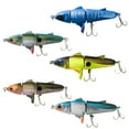 thumbnail image 6 of Lifelike Eye 3 Segment Rotating Tail Bass Fish Bait VMC Hooks Fishing Lure Double Propeller Blade 05, 6 of 8