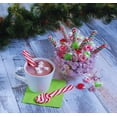 thumbnail image 4 of Peppermint Flavored Candy Cane Spoons 6-ct, Festive Holiday Treats for Hot Cocoa, Coffee, Stocking Stuffers, Christmas Gift Baskets (2 Pack) With Free Mini Pack of Snowman Marshmallows, 4 of 5