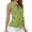 E, variant on Printed Collar Zip Front Tank Top Sleeveless Casual Blouse for Year-Round Wear Women's Fashion Top Style C L