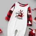 thumbnail image 5 of Matching Family Christmas Pajamas Set Christmas Pjs for family Set Red Plaid Top and Long Pants Sleepwear Sets, 5 of 8