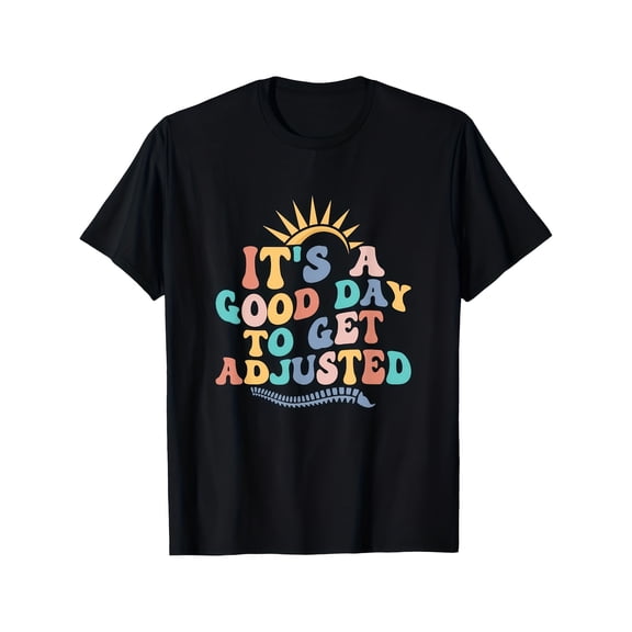 humorous chiropractic t shirt for day for an adjustment graphic tee durable 180gsm pure casual t shirt ideal holiday gift for mom