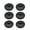 Black, variant on 6Pcs Round Reset Button Pedal Switches Push Power Pedal Light Footswitch Floor Lamp Foot Switches Easy to Install