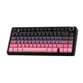 thumbnail image 1 of Teclado inalámbrico para juegos EPOMAKER X AULA F75 75% negro rosa, 1 of 8