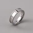 thumbnail image 1 of 201 Stainless Steel Grooved Finger Ring Settings Ring Core Blank for Inlay Ring Jewelry Making Stainless Steel Color Inner Diameter: 20mm, 1 of 2