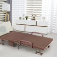 thumbnail image 2 of Compact Folding Bed with Steel Frame and Comfortable Mattress - Multiple Colors Available, 2 of 3