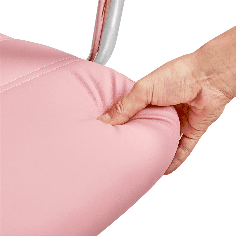 Renwick 2PCS Mid-Back Office Chair, Pink