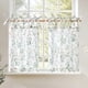 thumbnail image 1 of Cortinas de cocina Jinchan de lino con estampado floral de 90 x 60 cm, 2 paneles, 1 of 9