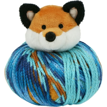 Top this Yarn: Fox Hat Kit - Knitting Project, Pattern