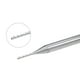 thumbnail image 4 of Uxcell 0.03'' Broca de fresado de carburo tono plateado 10Pcs, 4 of 6
