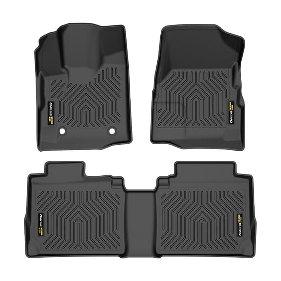 All Weather Protection TPE Floor Mats Car Liners Black Fit For 2012-2017 Chevy Equinox/GMC Terrain