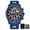 Blue with Box, variant on MINI FOCUS Fashion Watches For Mens Top Brand Luxury Quartz Waterproof Sports Wristwatches Relogio Masculino Blue Silicone Strap