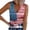 ZC-Multicolor-tank tops for women, variant on Patriotic America 250 Tank Tops for Women Sleeveless V Neck Shirts Summer Casual Graphic Blouses Independence Day 2026