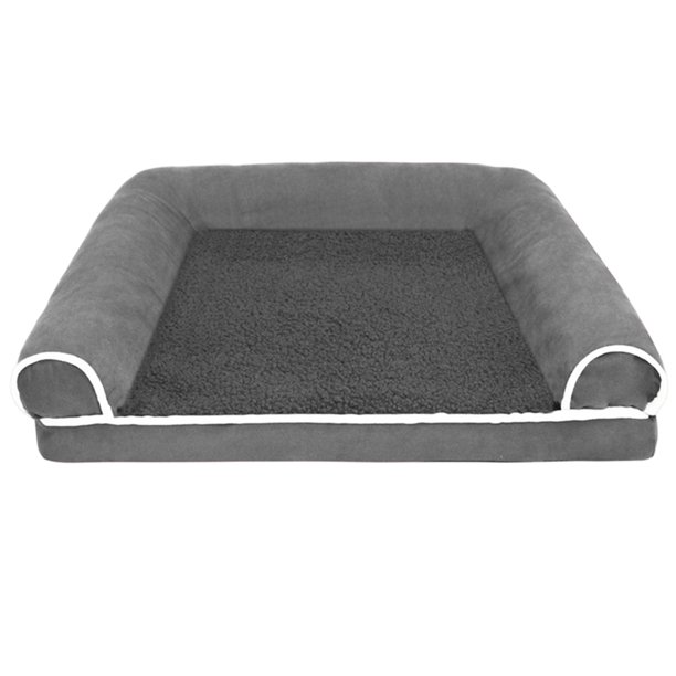 Memory Foam Dog Bed Orthopedic Dog Sofa with Removable Washable Cover