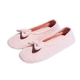 thumbnail image 2 of Women's Fuzzy Slippers Warm Fleece Lined Plush Non Slip House Shoes Comfortable Memory Foam Loafer Slippers, 2 of 6