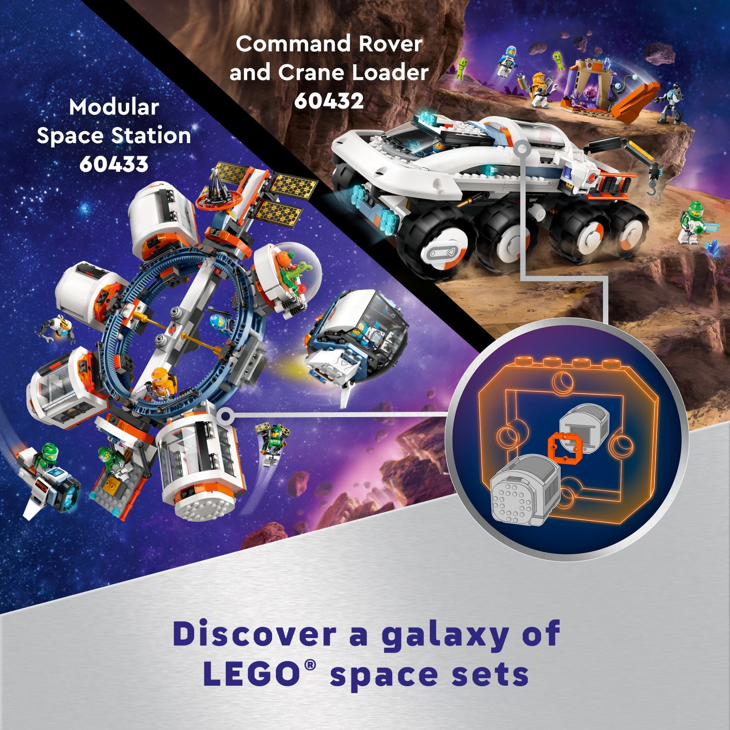 LEGO City Space Base and Rocket Launchpad 60434