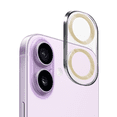 thumbnail image 1 of Mica de Cámara Cristal Deluxe 2mm para iPhone 17 – Protección Vidrio Templado Dorado, Alta Claridad y Ajuste Perfecto, 1 of 6