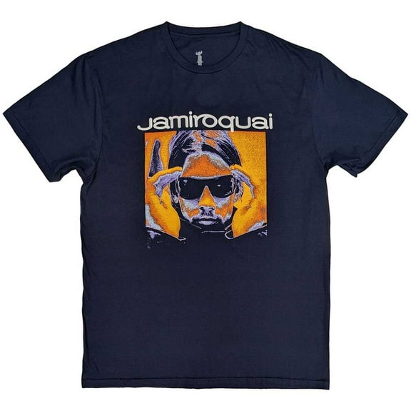 Jamiroquai Unisex T-Shirt: Orange Glow (Small)