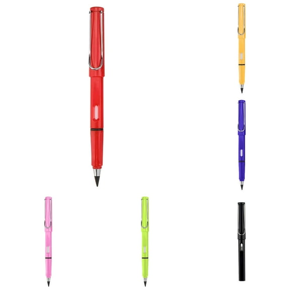Under $2, Eternal Pencil, 7-Pack No-Sharpen Eternal Pencils, Durable Core for Office & Art Projects, Never Sharpen Pencil, Multi-Color by Goohae