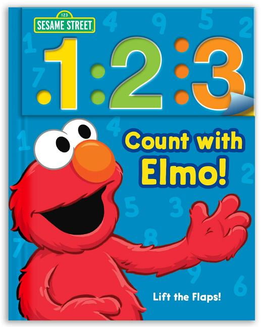 Look, Lift & Learn Books: Sesame Street: 1 2 3 Count with Elmo! : A Look, Lift & Learn Bookvolume 1 (Series #1) (Edition 2) (Board book)