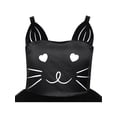 thumbnail image 4 of Girls Dress Cat Face Black Tower Ruffle Dancing Party 5, 4 of 6