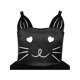 thumbnail image 4 of Vestido de Niña Cara de Gato Torre Negra con Volantes Fiesta de Baile 4, 4 of 6