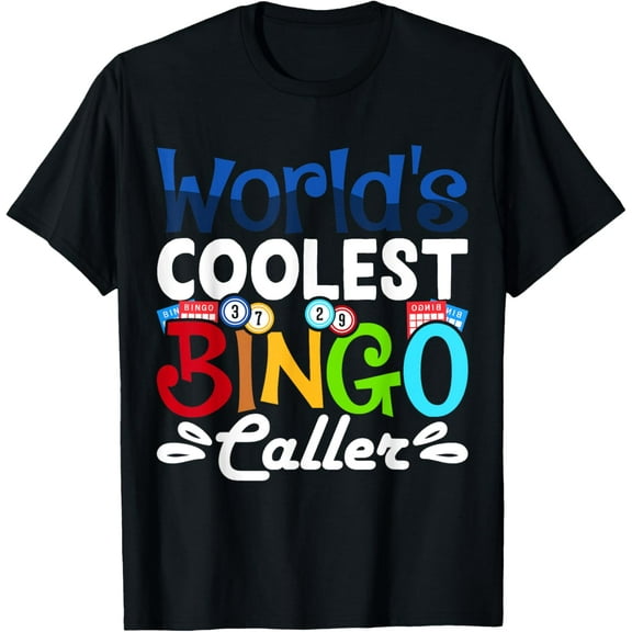 Exquisite and comfortable-World's Coolest Bingo Caller T-Shirt