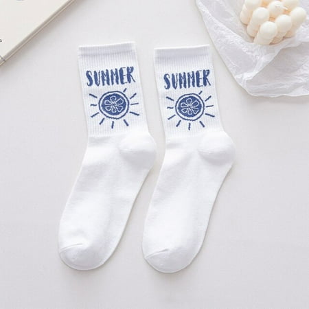 

Milk Pattern Girl Sock Fashion Harajuku Trend носки женские