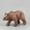 A, variant on D Standing Brown Bear Statue Educational Animal Figurines For Toddlers Preschool Kids Gift Set