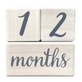 thumbnail image 2 of Tinte blanco natural Pondering Pine Baby de Milestone Blocks, 2 of 7